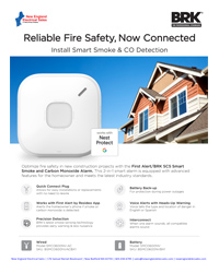 BRK - First Alert SC5 Smart Smoke and Carbon Monoxide Alarm