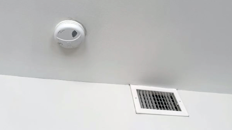 HVAC Vents Located Too Close to the Alarm