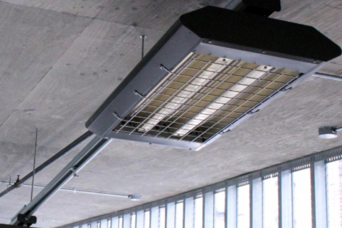 Infrared Commercial Snow Melting Heaters