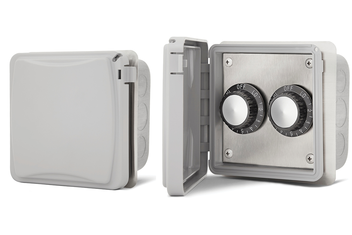 Infratech 14-4215 Dual Flush Mount with Weatherproof Cover