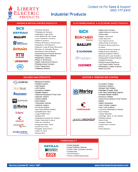 Download Our Line Card For Industrial Products