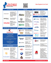 Download Our Line Card For New England