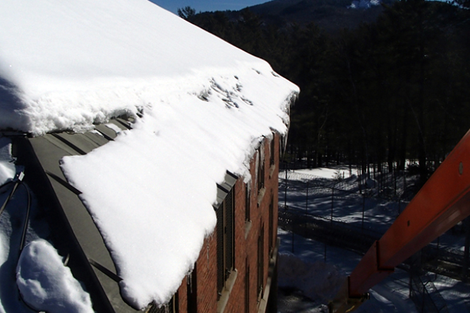 What Happens When You Don’t Use Gutters and Downspouts with Electric Heat Trace What Happens When You Don’t Use Gutters and Downspouts with Electric Heat Trace