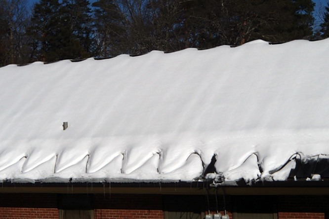 What Happens When You Don’t Use Gutters and Downspouts with Electric Heat Trace What Happens When You Don’t Use Gutters and Downspouts with Electric Heat Trace