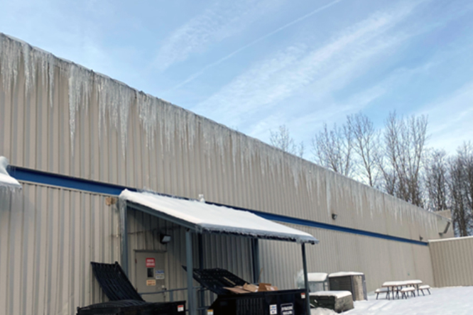 What Happens When You Don’t Use Gutters and Downspouts with Electric Heat Trace What Happens When You Don’t Use Gutters and Downspouts with Electric Heat Trace