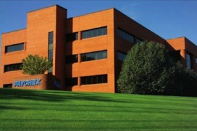 Paychex Building - Rochester, NY  Roof and Gutter