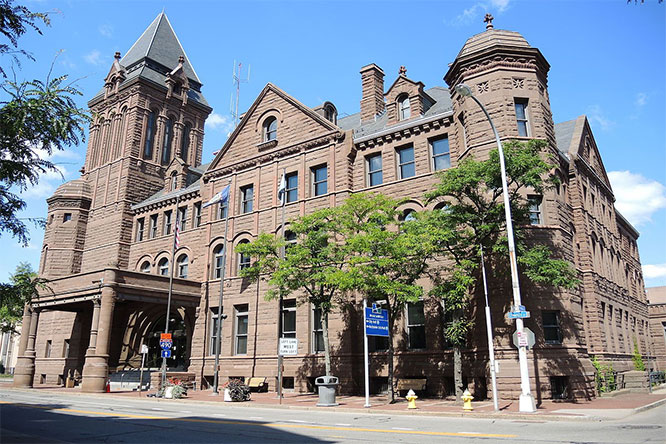 Rochester City Hall - Roof and Gutter