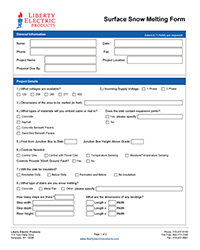 Download the Surface Snow Melting Form